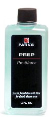 shaving cream for electric shaver:Eltron (Parks) PREP Pre/Electric Shave Lotion