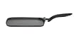 T-fal A8211394 Initiatives Oven Safe Nonstick Inside and Out 10.25-Inch Square Griddle Dishwasher Safe Cookware, Grey
