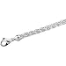 Sterling Silver Solid Wheat Chain - 16 inches