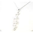 925 Silver Multi-Circle Pendant on 18 Chain by TOC
