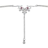 Lilac TRIBAL DESIGN No. 1 BACK Belly Chain