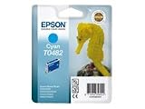 Epson Stylus Photo printer original ink inkjet print cartridge T0482 Cyan Blue