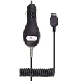 Samsung SGH F210 Accessory Bundle  Car Charger + OEM Home Travel AC Charger + Free Stars Stripes Silicone Wristband