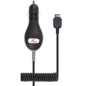 High Performance Car / Vehicle Charger for Samsung SGHA177 Phone with a Premium White LED!