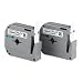 M Series Tape Cartridges for P-Touch Labelers, 1/2w, Black on White, 2/Pack