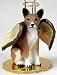 Basenji Angel Christmas Ornament