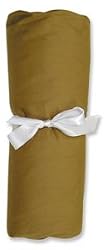 CARAMEL PERCALE CRIB SHEET - CRIB SHEET SETS