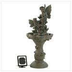 IMAGE OF Fairy Dual Power Solar Home Garden Water Fountain Decor