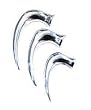 316L Surgical Stainless Steel Tribal Plug, 8g - Sold as a Pair