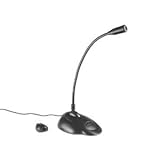 Audio Technica ATR4700 Omnidirectional Condenser Desk Microphone, Black - ART-4700