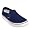 crocs Unisex Hover Slip-On Fashion Sneaker, Navy/White, Men's 10 M US/ Women's 12 M US