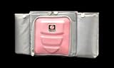 6 PACK® Bag: 3 Meal Management System Pink and Silver