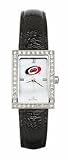 Carolina Hurricanes NHL Allure Ladies Watch With Black Leader Strap
