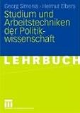 Studium und Arbeitstechniken der Politikwissenschaft