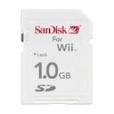 SanDisk Wii Gaming SD Memory 1 GB (retail package)
