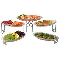 CreativeWare 5 Station Unbreakable Polycarbonate Buffet Server by CreativeWare
