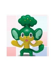 Toy: Pansage Yanappu Strap Figure - Pepsi Nex Promo Pokemon BW Black White Best Wishes Mini Charm Nintendo Japan - Suntory