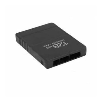 Generic 128MB Memory Card For Playstation 2 PS2 Black