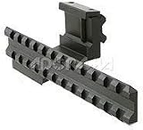 Osprey Picatinny Rail Mount for Pistols, Mounts on Handgun Rails Below the Barrel, Accepts Scopes & Accessories on Top