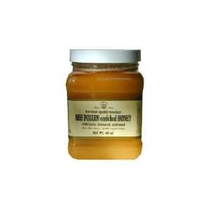 RAW HONEY ENRICHED WITH BEE POLLEN 40-OZ by Stakich
