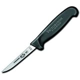 Chicken Deboning Knife, Black Fibrox, 3 in. - Boning