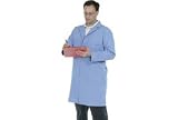 Unisex Microstatic Esd Lab Coat - Blue Large