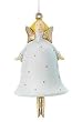 Department 56 Krinkles Polka Dot Angel Bell Christmas Ornament