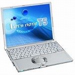 松下電器産業 Lets note LIGHT CF-T5(B5ノート/12.1型液晶搭載) CF-T5MW4AJR/T5　CF-T5MW4AJR