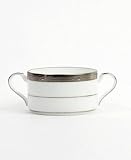 Noritake Chatelaine Platinum Cream Soup Cup, 10 1/4 oz