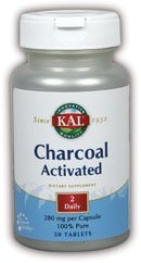 Charcoal 260mg - 50 - Capsule
