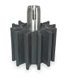Dayton 3ACD7 Impeller/Sleeve Assy, Neoprene, For 3ACD3