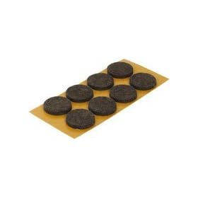 50 x 30mm Anti-scratch felt pads Furniture gliders on laminate, Tile or wooden floors