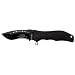 New Meyerco Maxx-Q Assisted Opening Knife Serrated Blade Thick Front Tip Non-Glare Finish