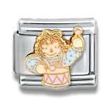 Buy Clearly Charming Raggedy Ann Playing Her Drum Italian Charm Bracelet Link
