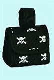 Pet Supplies : 5Star Dog Walking Poop Bags Purse Dispenser White Skull & Crossbones