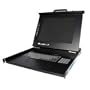 StarTech.com RACKCONS1501 1U 15-Inch Rack Mount LCD Console - USB + PS/2