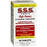 S.S.S. Tonic High Potency Multivitamin And Mineral 
