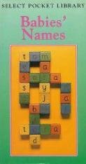 Babies' Names - Select Pocket Book Library