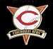 Cincinnati Reds Team Tri Star Pin
