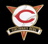 Cincinnati Reds Team Tri Star Pin