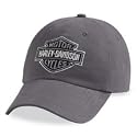 Harley-Davidson® Men's Tonal Baseball Cap / Hat. 100% cotton brushed twill. Embroidery. Adjustable back closure. 99417-09VM