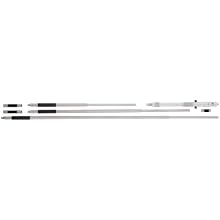 Starrett 124CZ Solid-Rod Vernier Inside Micrometer Set, 8-32" Range, 0.001" Graduation, +/-0.0001" Accuracy, With Case