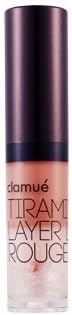 KOREAN COSMETICS, INEL Cosmetics_ clamue, Tiramisu Layers Lip Rouge 4.5g # 3 peach beige cream (Essence + Liquid + Perl, high-gloss, Lip Protection) [001KR] by INEL Cosmetics [Korean Beauty]