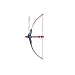 Marshmallow Fun Co Bow and Mallow - Classic - Red and Blue