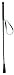 Third Party New : Reitgerte mit PVC-Noppengriff und Handlauf, Schlaufe, Verst&auml;rkung am &Uuml;bergang zum Schlag, Gerte 68 cm