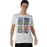 Playboy Stamp T Shirt Mens White Extra Lge