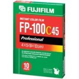 Fujifilm Fujicolor Professional FP-100C Color Instant Film - Color instant film - ISO 100 - 10 exposures