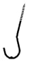 ACE Swag Hooks DB2917 Ceiling Hookss 6" Black