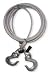 Industrial Grade 1DLK5 Towing Cable, 5/16 In Dia, 20 Ft Long