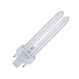 Litetronics 59530 L-12166 13W T4 D G24Q-1 3500K 4-PIN Double Tube 4 Pin Base Compact Fluorescent Light Bulb